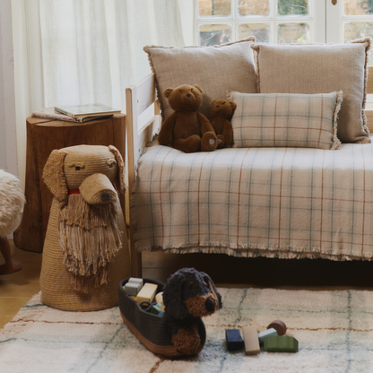 Opbergmand Luna Golden Retriever – 40 × 30 × 55 cm – Lorena Canals