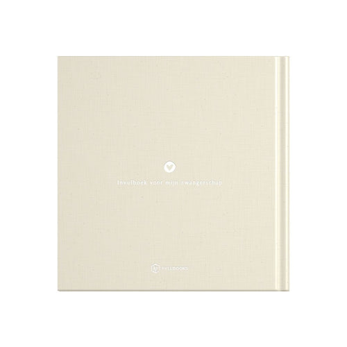 Baby invulboekje - Invulboek Mijn Zwangerschap - Linnen Beige - Fyllbooks - productfoto - afbeelding 2