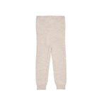 Gebreid Baby Broekje - Merino Classic Rib Leggings - Merinowol - Pale Cream - Copenhagen Colors - productfoto - afbeelding 2