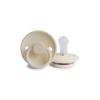 FRIGG siliconen speen - Rope - Cream - 100% medisch siliconen speen - productfoto
