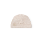 MarMar Copenhagen Aiko Modal Beanie – zacht babymutsje van biologisch katoen en TENCEL Modal met opvouwbare rand voor newborn beige melange