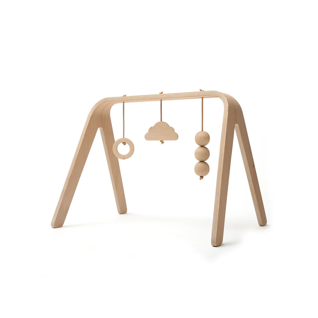 NAHO speelboog met houten speelgoed - Baby gym - Charlie Crane - productfoto - afbeelding 2