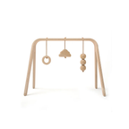 NAHO speelboog met houten speelgoed - Baby gym - Charlie Crane - productfoto