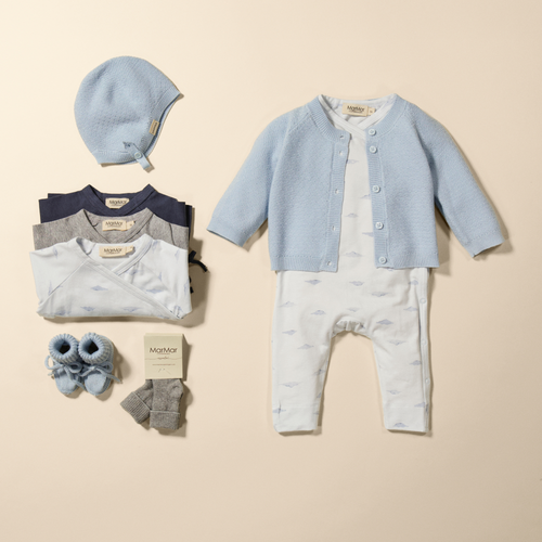 Strampler Rulo mit Füßchen - Bio-Baumwolle & TENCEL™ Modal - New Born Cumu Print - MarMar Copenhagen - Produktfoto - Bild 2