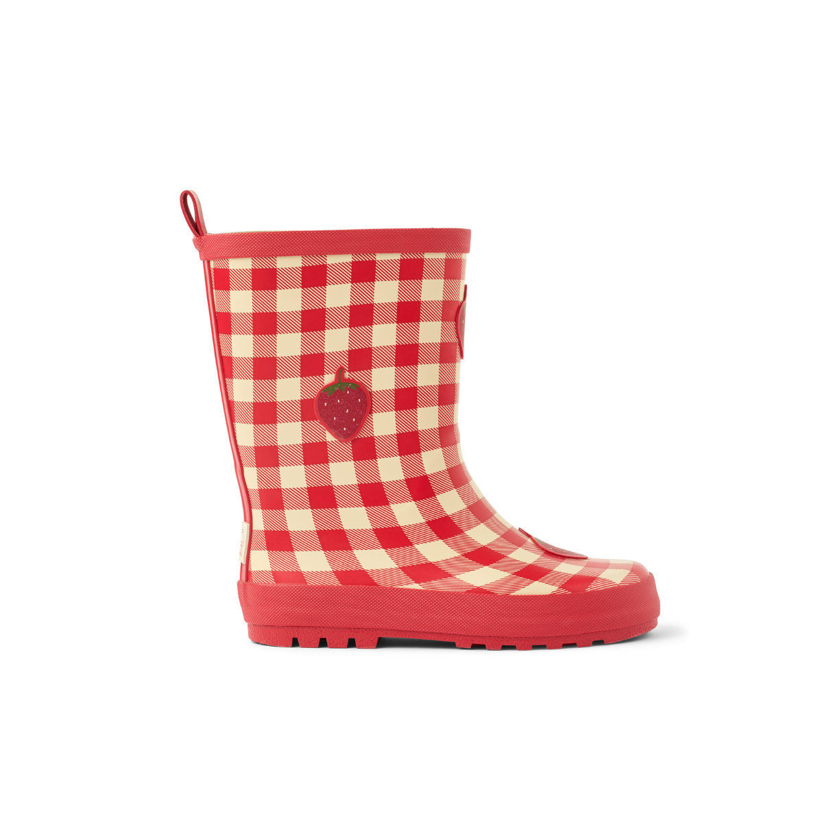 Regenlaarzen Misty – Berry Gingham – Rubber – Flöss