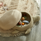Basket Mama Turtle - Grote opbergmand zeeschildpad - 18 × 45 × 70 cm - Lorena Canals - productfoto - afbeelding 2