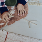 Washable Rug Chicken – Wasbaar vloerkleed kip – Katoen - Lorena Canals