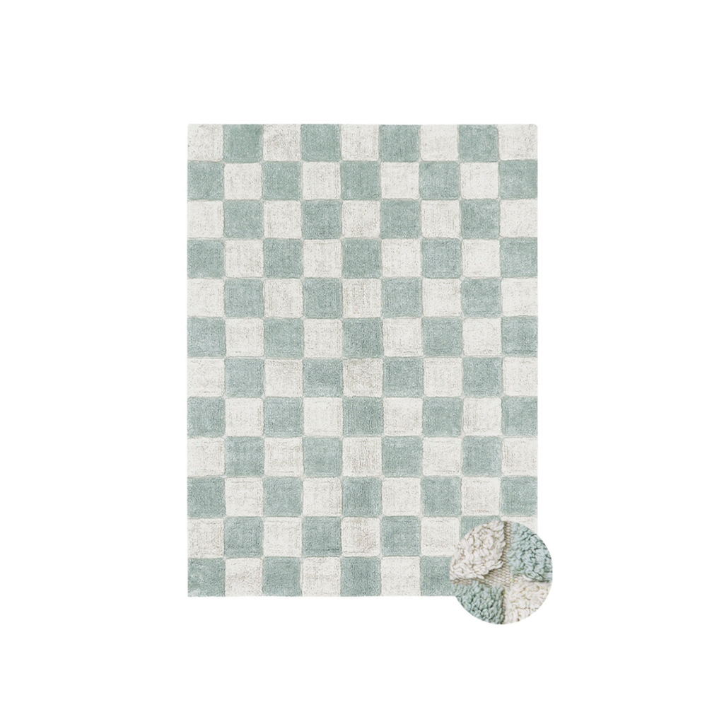 Washable Rug Tiles – Wasbaar vloerkleed met tegelpatroon – Lorena Canals