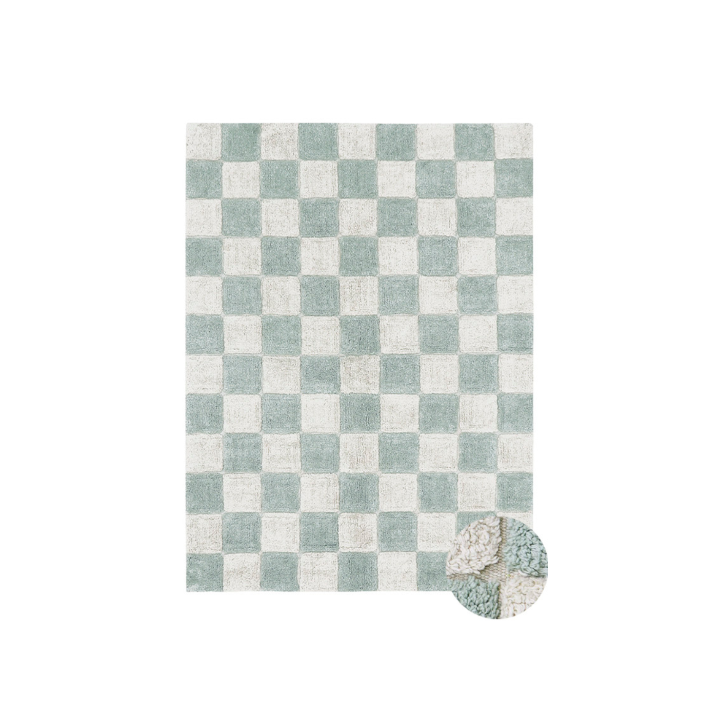 Washable Rug Tiles – Wasbaar vloerkleed met tegelpatroon – Lorena Canals