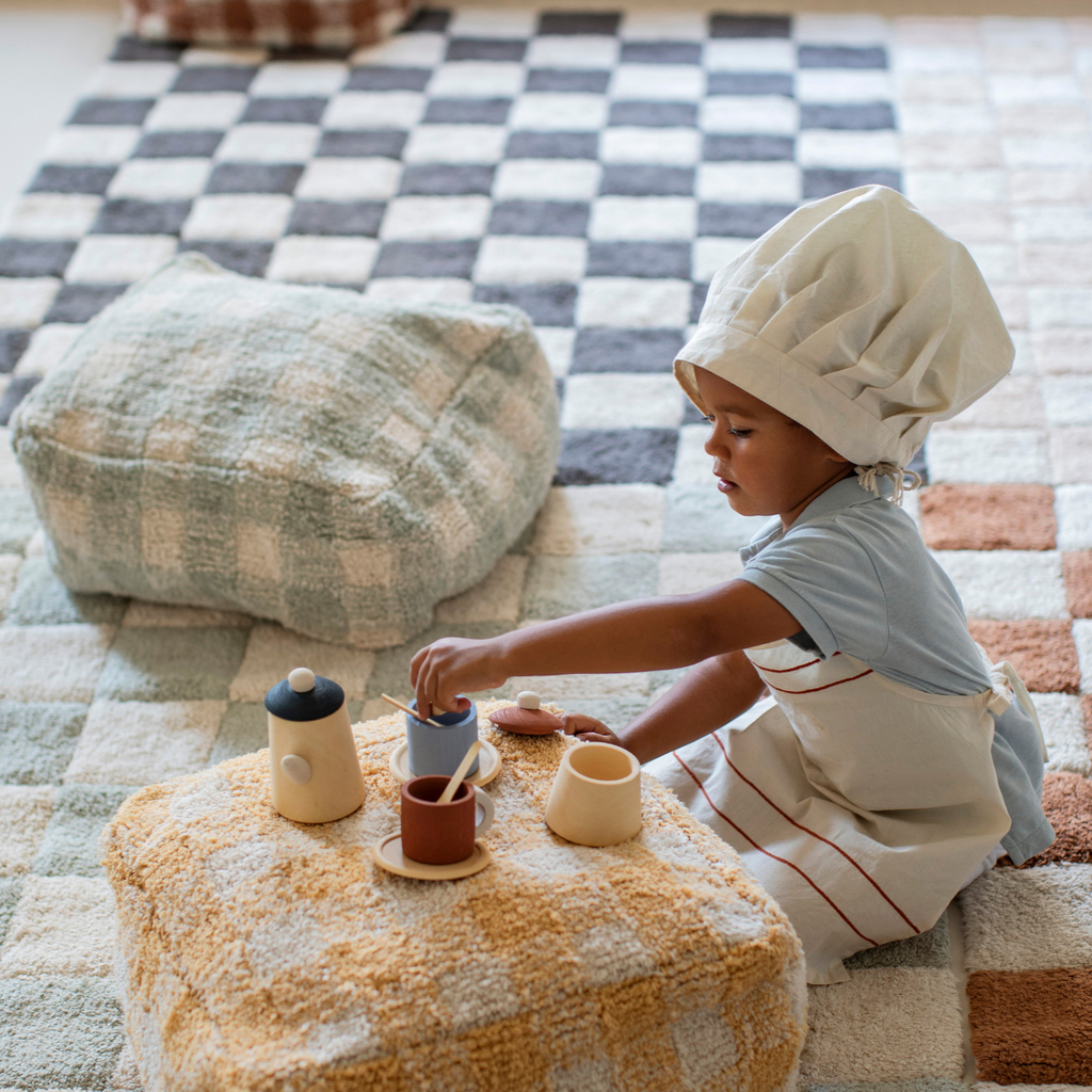 Washable Rug Tiles – Wasbaar vloerkleed met tegelpatroon – Lorena Canals