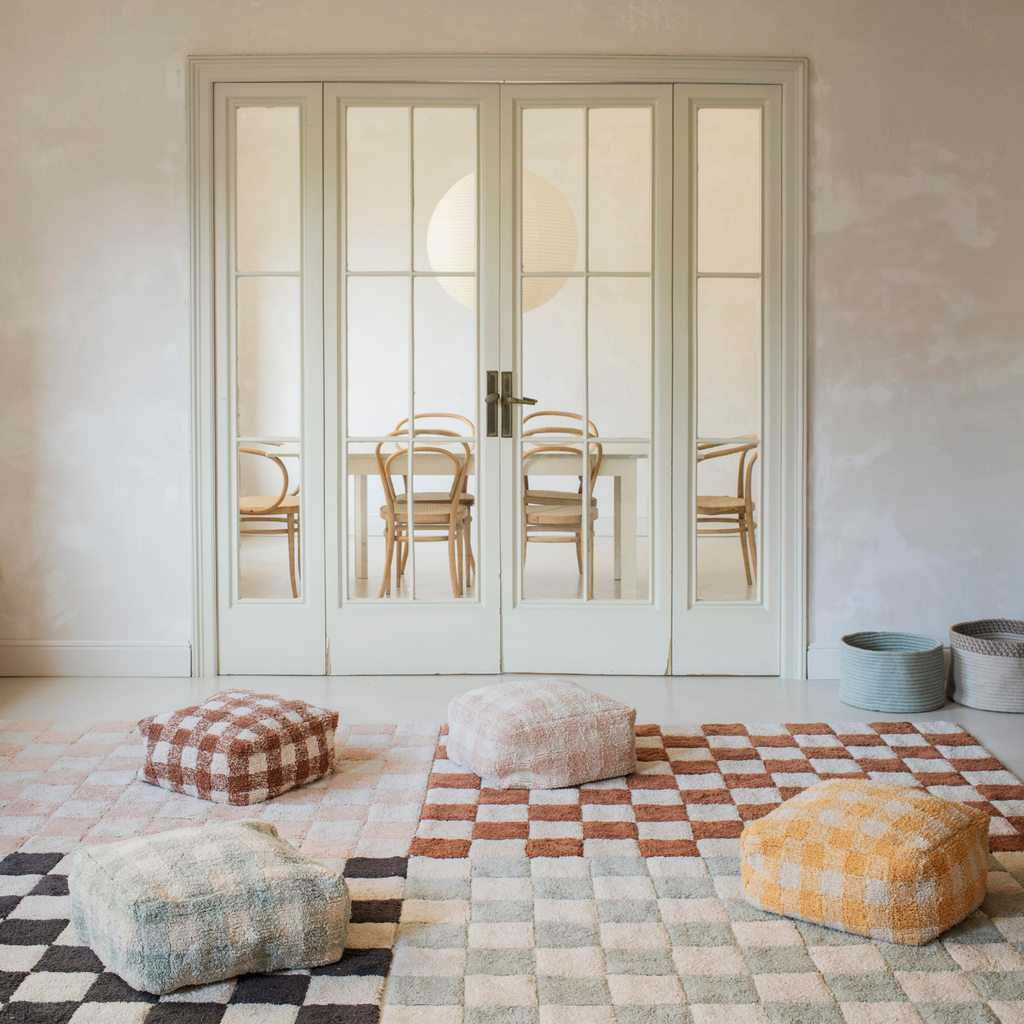 Washable Rug Tiles – Wasbaar vloerkleed met tegelpatroon – Lorena Canals
