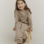 Fijngebreide trui Ursa - Bruin melange - Sofie Schnoor - productfoto - afbeelding 2