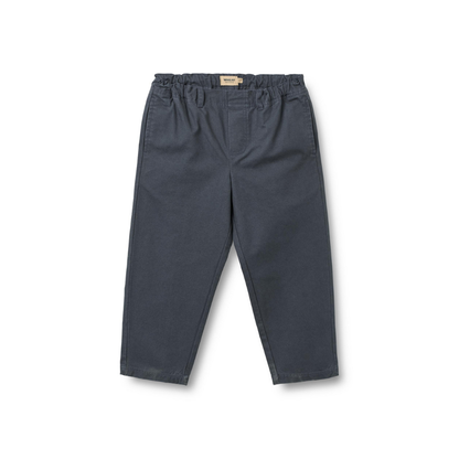 Pants/Trousers - Trousers Julian - Organic cotton - Ink/Navy - Wheat