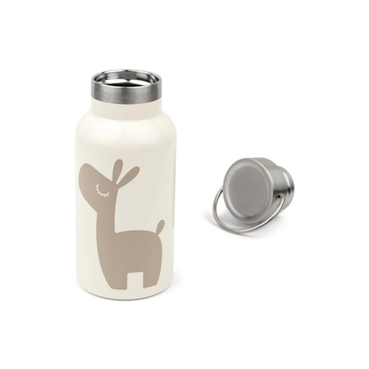 Thermos bottle - Thermo metal bottle - Lalee - Sand - Done by Deer