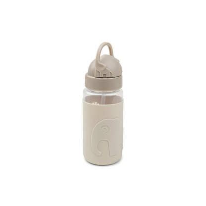 Straw bottle - Easy-grip straw bottle - Elphee - Sand - 350 ml - Done by Deer