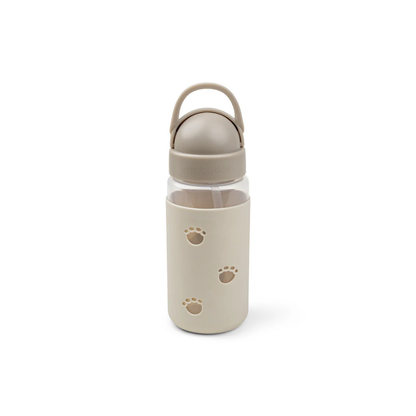 Straw bottle - Easy-grip straw bottle - Elphee - Sand - 350 ml - Done by Deer