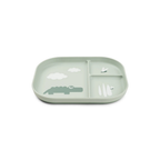Vakken bordje - Foodie compartment plate - Croco - Green - Done by Deer - productfoto - afbeelding 4