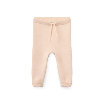 Strickhöschen - Cotton Baby Leggings - Bio-Baumwolle - Soft Pink/Rosa - Copenhagen Colors