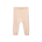 Gebreid broekje - Cotton Baby Leggings - Biologisch katoen - Soft Pink/Roze - Copenhagen Colors - voorkant