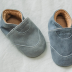 Newborn slofjes - Kruipschoentjes - Suede - Bisgaard - productfoto - afbeelding 4