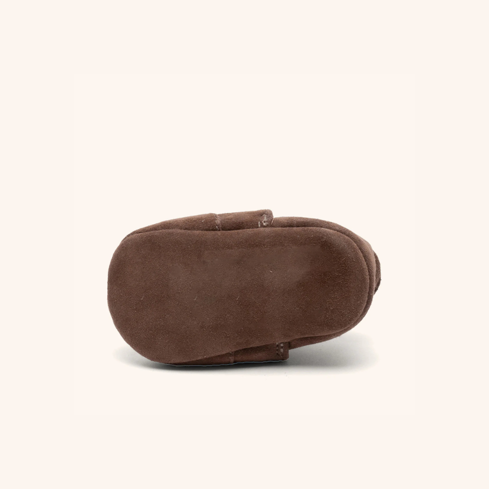 Newborn slofjes - Kruipschoentjes - Suede - Bisgaard - productfoto - afbeelding 7
