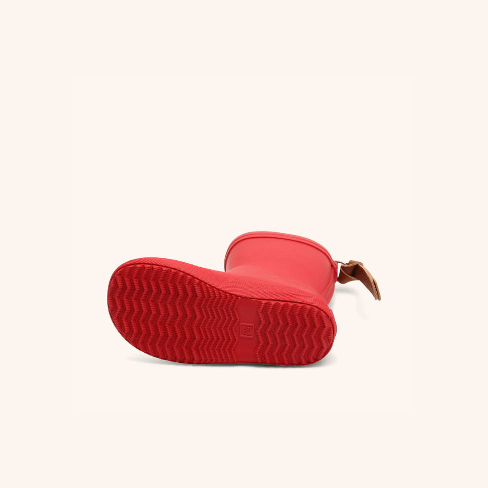 Natuurrubber regenlaars Star - Rood/Red - Bisgaard - productfoto - afbeelding 4
