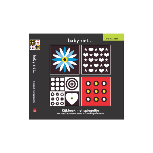 Baby sieht: Guckbuch mit Spiegelchen - 0+ Jahre - Kontrastbuch - Egmont Toys