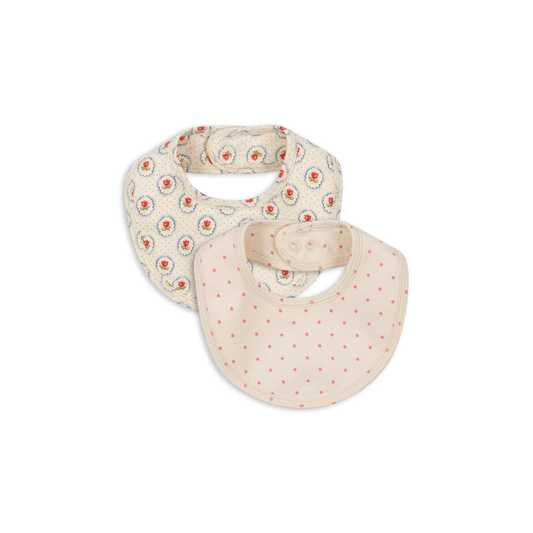 Basic Bibs Mirage - 2 pack - Organic Cotton - Konges Sløjd