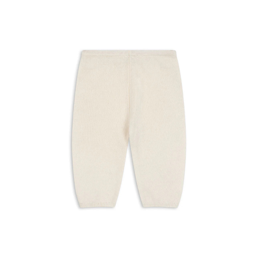 Savora Pants - Antique White - Wijd baby broekje - 100% wol - Konges Sløjd - achterkant