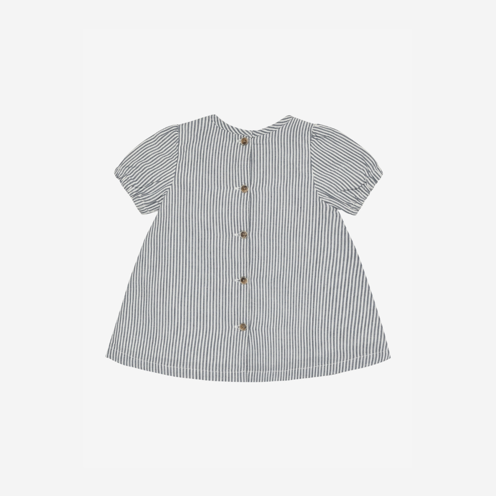 Summer dress - Organic cotton - Bering Sea - Dress SS YD Stripe - Huttelihut