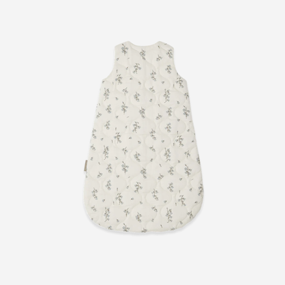 Padded Sleeping Bag - Bluebell/Blue Floral Print - Organic Cotton - Garbo&Friends (Copy)