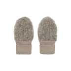 Moufles bébé - Ours en laine - Camel chiné - 100 % laine - HUTTEliHUT