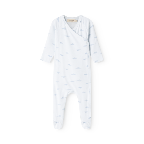 Strampler Rubello mit Füßchen - Bio-Baumwolle & TENCEL™ Modal - New Born Cumu Print - MarMar Copenhagen - Produktfoto - Bild 2