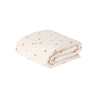 Gewatteerde deken - 100x140 cm - Seersucker Filled Blanket - Poppy - Biologisch katoen - Garbo&Friends - productfoto