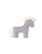 Kuschelrassel Little Horse – Bio-Baumwolle – Blue Check – MarMar Copenhagen