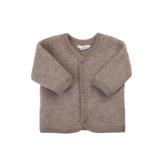 Cardigan - Merino wol fleece - 100% wol - Jasje/Vestje - Joha