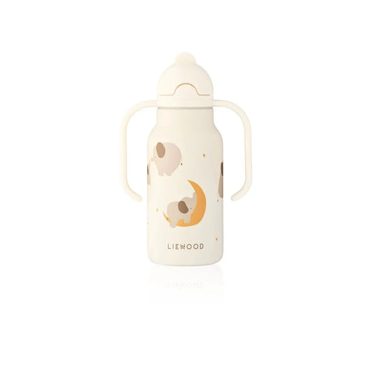 Liewood Drinking Bottle (250ML) - Kimmie - Elephant / Creme de la creme