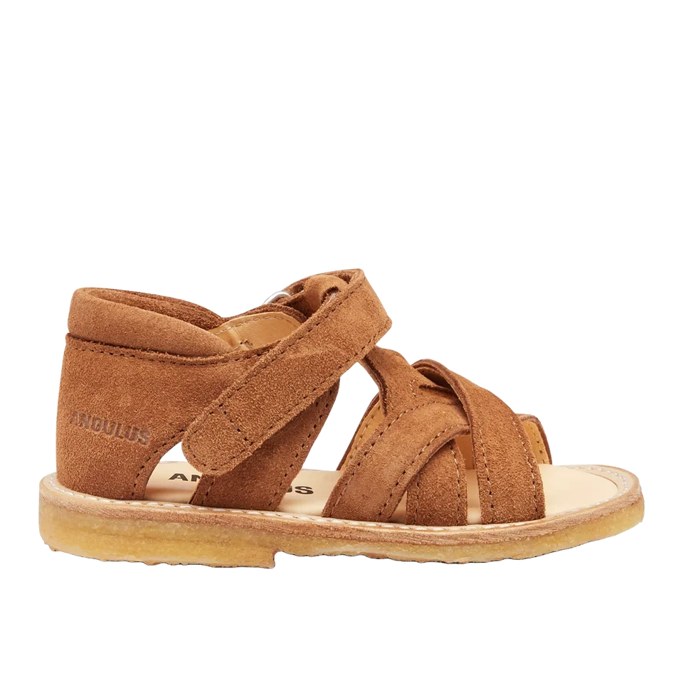 Angulus - Cross sandal with open toe and velcro closure - Sandaaltjes - Zijaanzicht