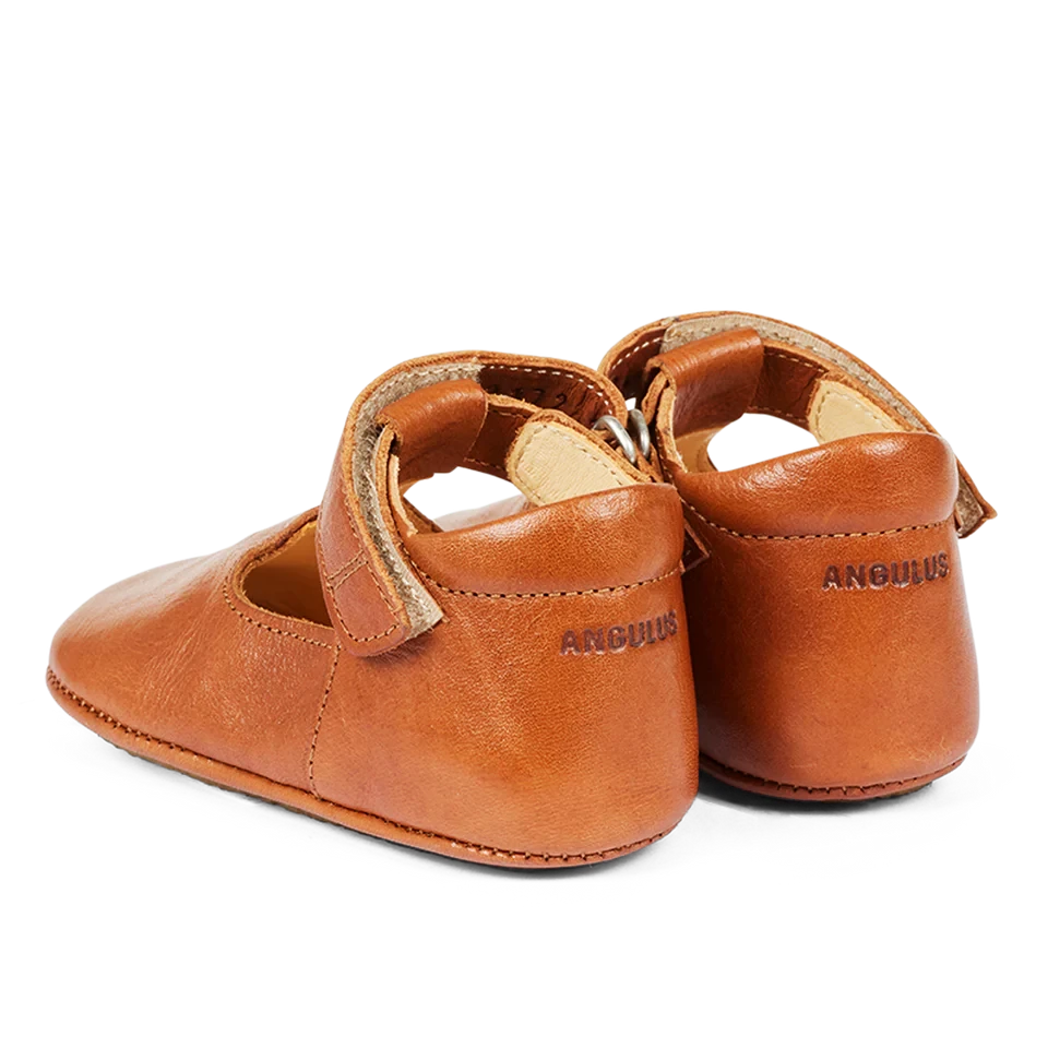 Angulus - Prewalker with heart and velcro closure - Eerste stapjes schoentjes - Achteraanzicht