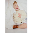 Baby met Angulus - The child's first sandal with contrast stitching - Sandaaltjes - Vooraanzicht - baby