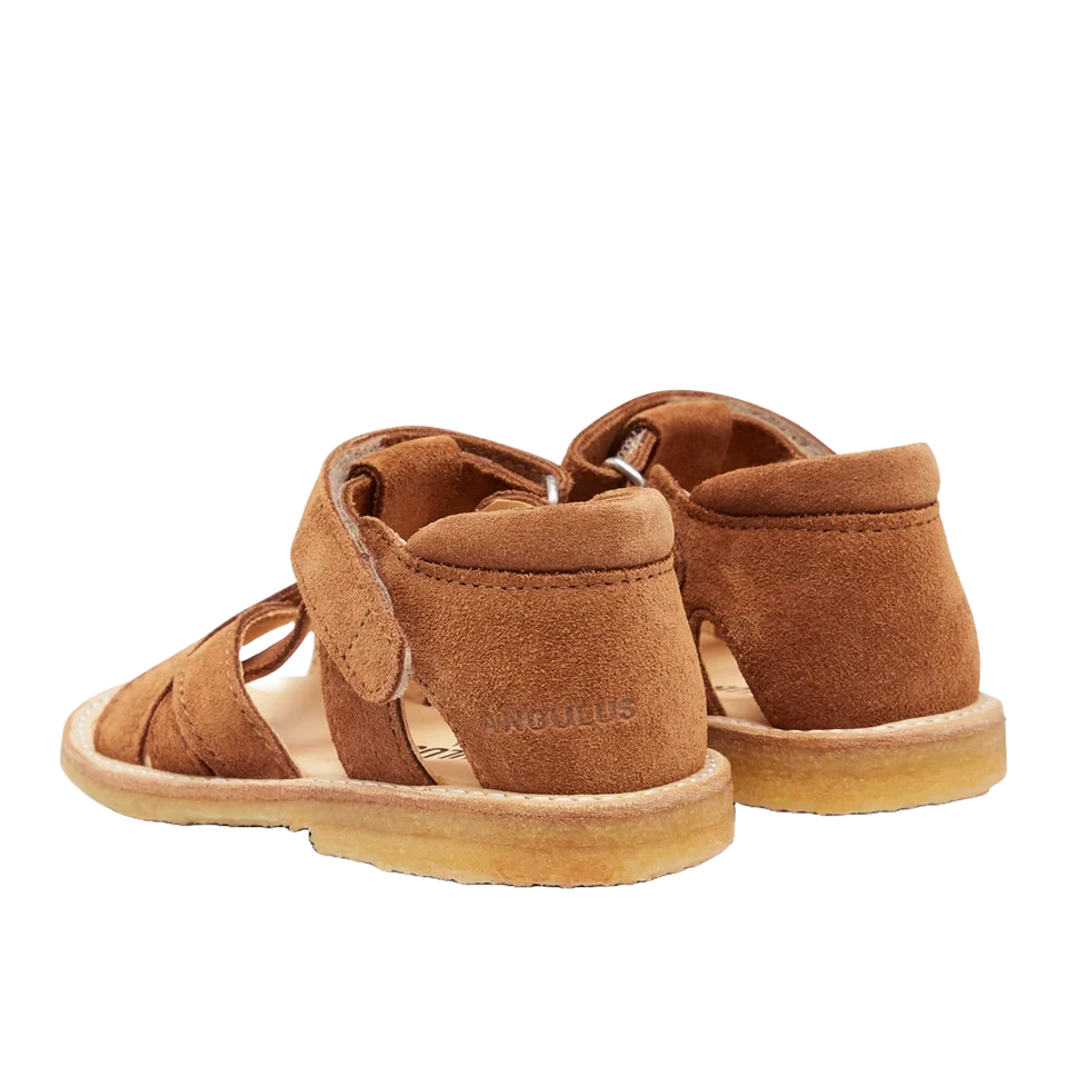 Angulus - Cross sandal with open toe and velcro closure - Sandaaltjes - achteraanzicht