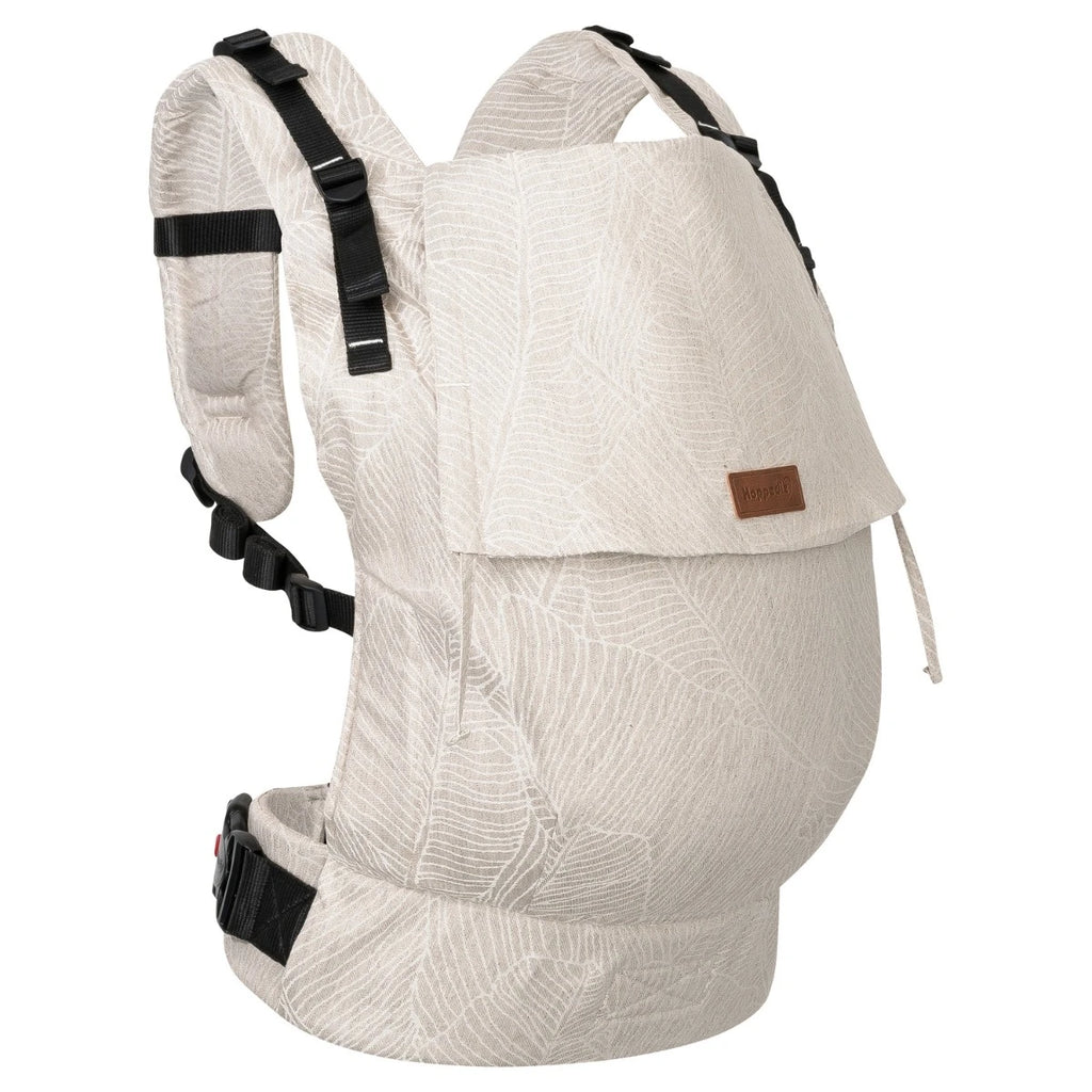 Buckle Toddler – Grenada Natural Linen – Porte-bambin ergonomique – Coton et lin – 9–25 kg – Hoppediz