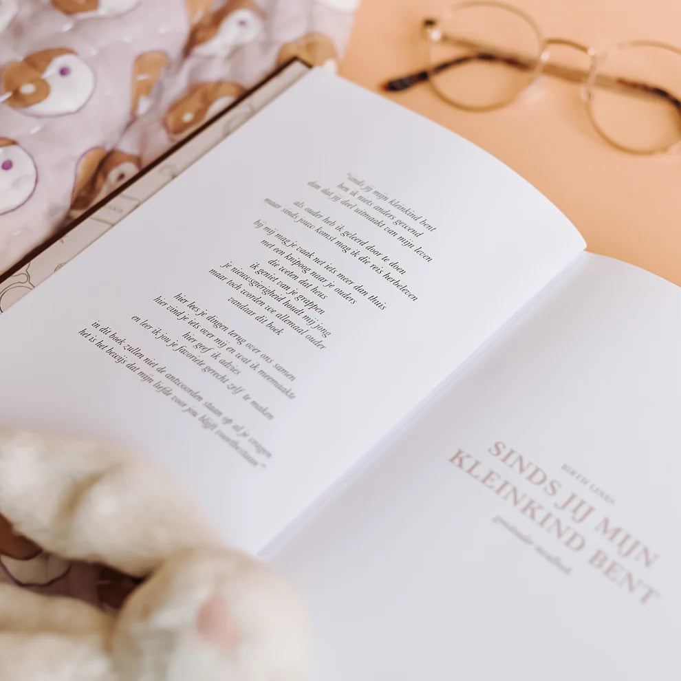 Sinds jij mijn kleinkind bent – Livre à remplir pour grands-parents avec souvenirs et leçons de vie sur 10 ans – Birth Lines