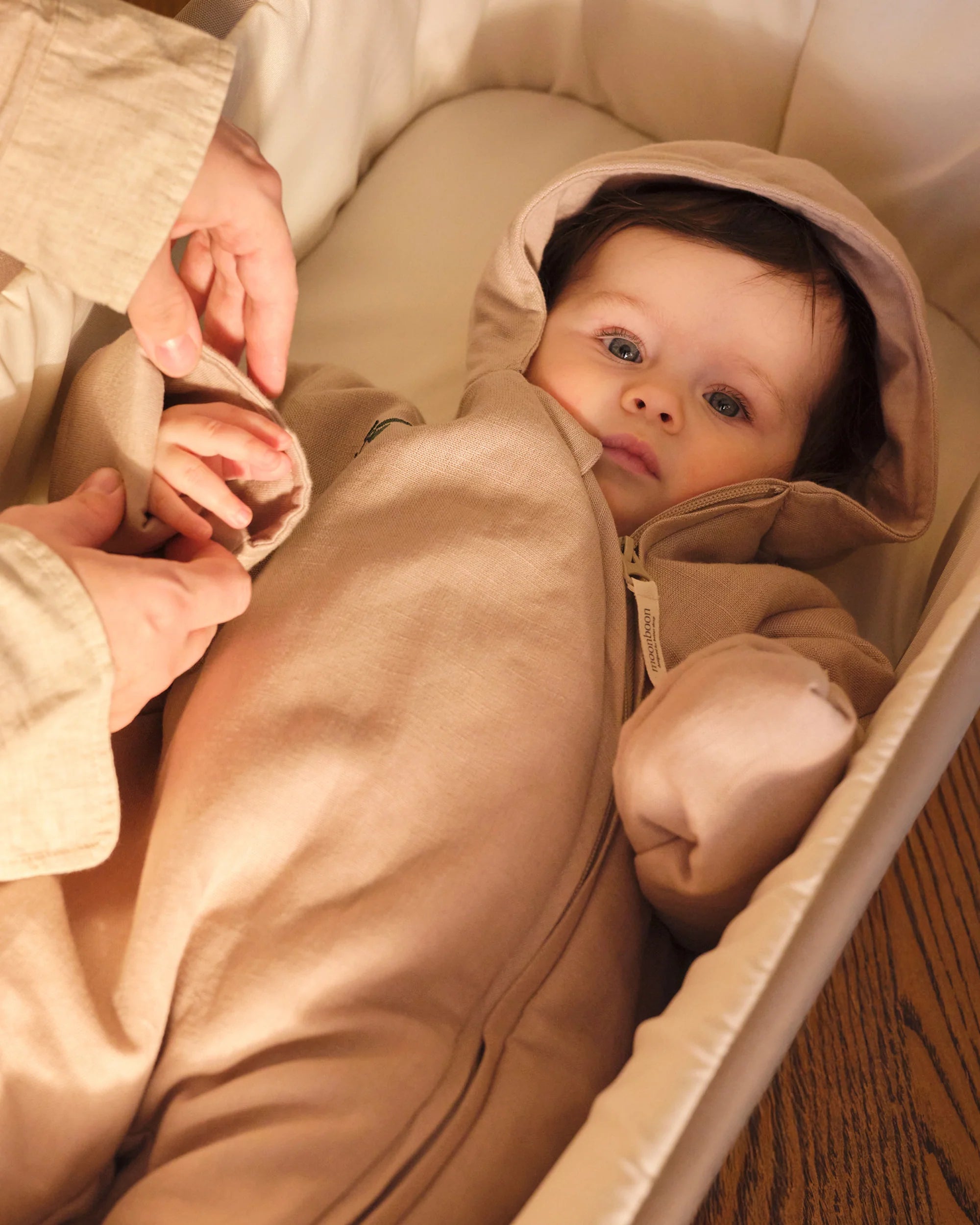Buitenpak baby - Biologisch katoen & Linnen - GOTS - Moonboon - productfoto - afbeelding 6