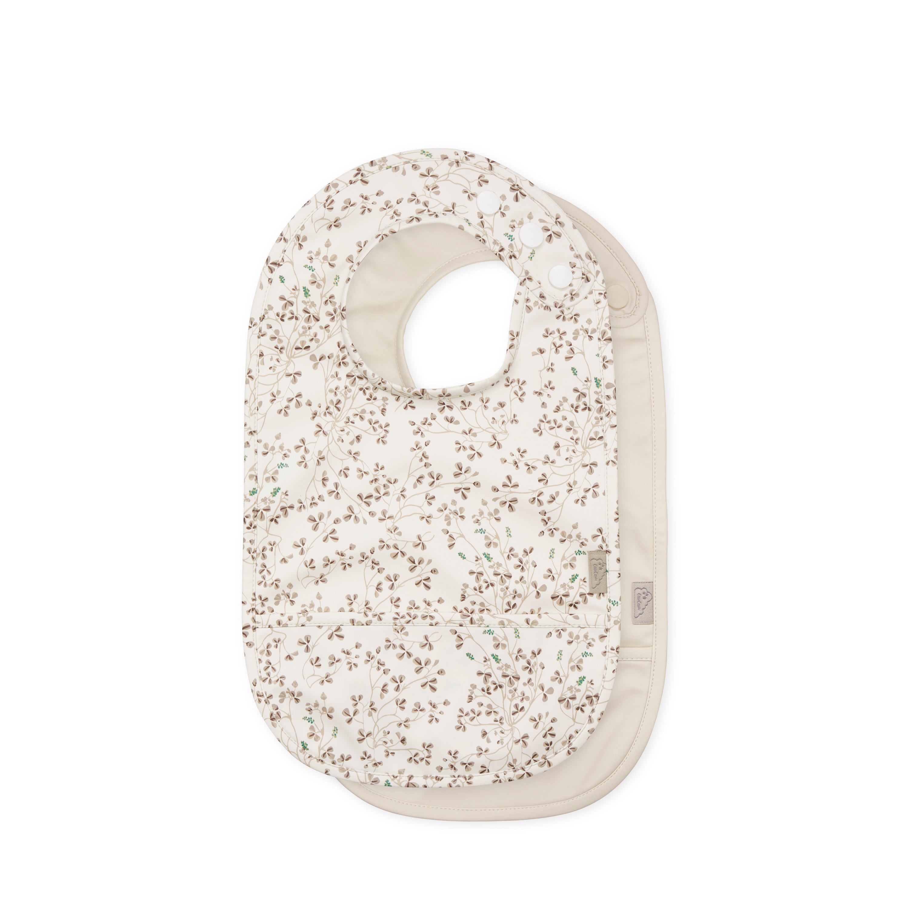 CamCam Copenhagen - Bib with pocket (2-pack) Lierre - Slabbetje met opvangzak