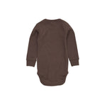 Romper lange mouw - Modal katoen - Bruin - Copenhagen Colors achter