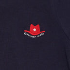 T-shirt cowboy - Biologisch katoen - Navy - Copenhagen Colors close up