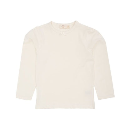 Top lange mouw - Biologisch katoen - Cream/off white - Copenhagen Colors voor