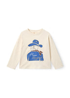 Lange mouwen T-shirt - Aussie Ranger Print - Biologisch katoen - Copenhagen Colors voor