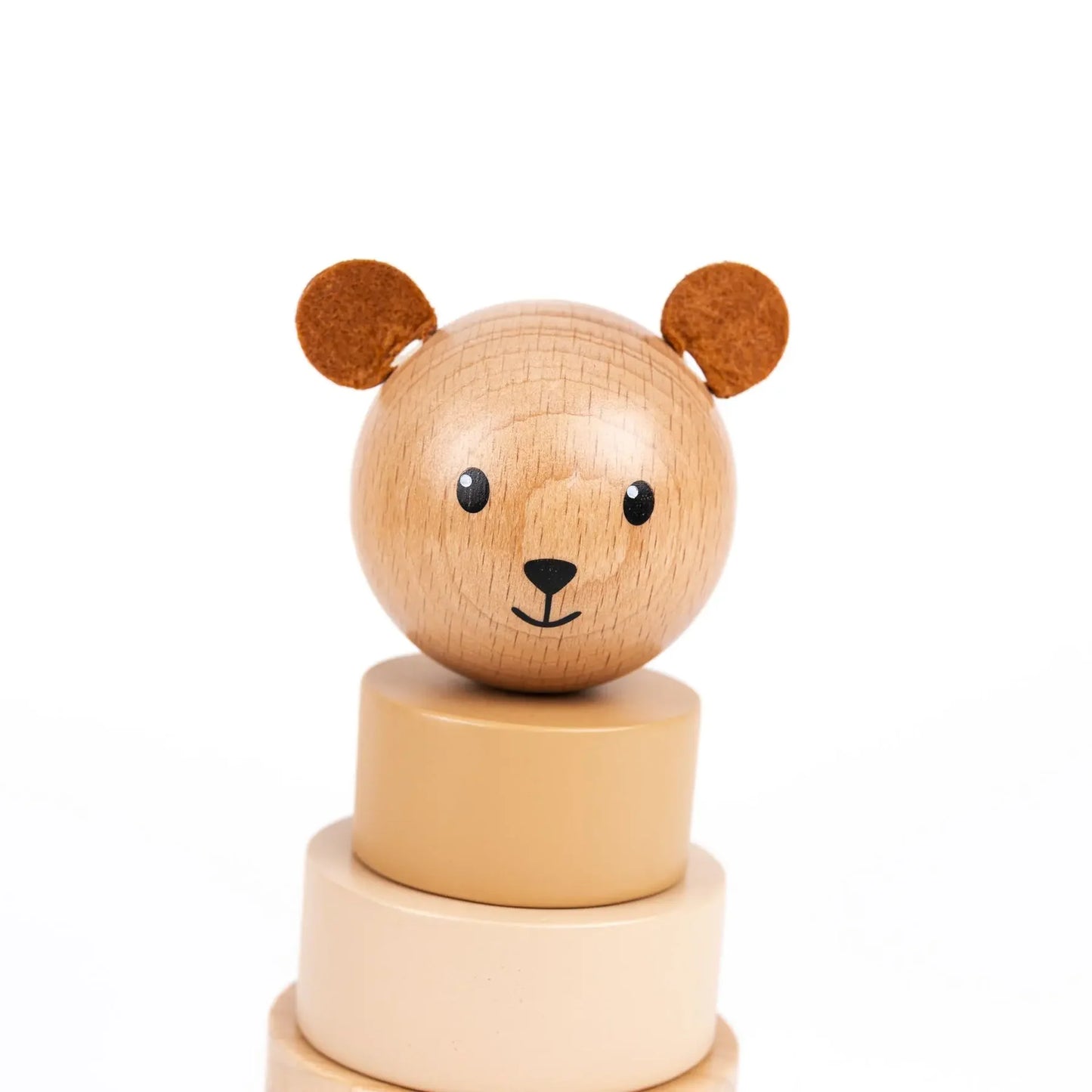 Marcel der Bär Stapelturm - Holz-Stapelspielzeug - Egmont Toys